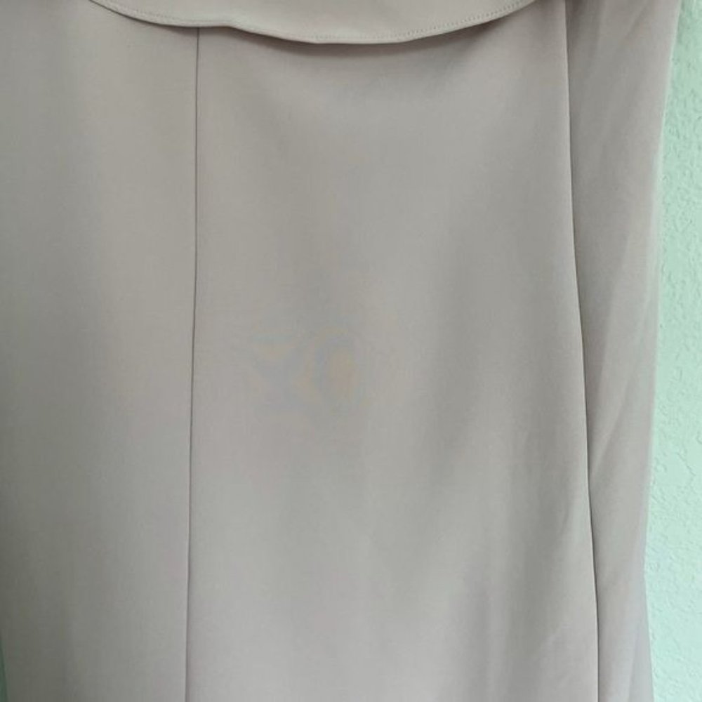 Show Me Your Mumu Women's Pink Monaco Ruffle Gown Size Large - Picture 4 of 10